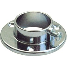 Ayder Yuvarlak Metal Askı Flanşı Vidalı Krom Q25
