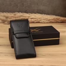 Onywatch Gerçek Deri Saat Kutusu Saat Kesesi Saat Saklama Kutusu Saat Koleksiyon Kutusu Rolex Kutusu