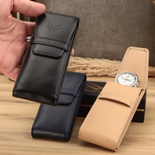 Onywatch Gerçek Deri Saat Kutusu Saat Kesesi Saat Saklama Kutusu Saat Koleksiyon Kutusu Rolex Kutusu
