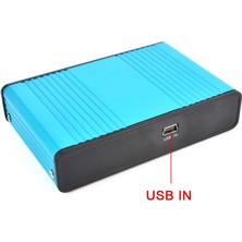 Yeajion 5.1 USB Ses Adaptörü S / Pdıf Dijital Sesli Harici Ses Kartı, Mavi (Yurt Dışından)