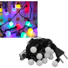 Happy Junior 5 Metre Boncuk Top LED Işık Fişli (Rgb)