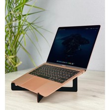 Bk Gift Taşınabilir Siyah Ahşap Notebook Laptop Standı