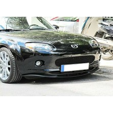 MKG Mazda Miata Mx5 Ön Lip Mat Siyah  Ön Tampon Lip