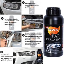 Qwx Auto Buharlı Far Temizleme Far Parlatma Sıvısı