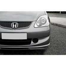 MKG Honda Civic 2002 - 2005 Ön Lip Mat Siyah  Ön Tampon Lip