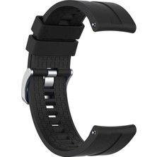 Microsonic Garmin Venu 2 Kordon, Silicone Rapidbands Siyah