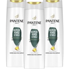 Pantene Şampuan Kepeğe Karşı Etkili 400 ml 3 Adet
