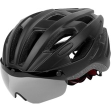 56-62 cm Bisiklet Başkanı Koruyucu Sert Cap Başlık Siyah (Yurt Dışından)