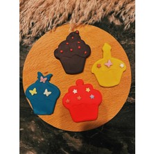 Small Shapes Cupcake 4'lü Kurabiye Kalıbı Seti