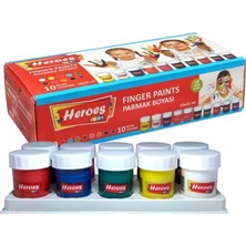 Heroes Color 10'lu Parmak Boya
