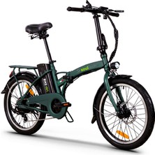 Soultech BIKE-001 Elektrikli Katlanır Bisiklet Yeşil