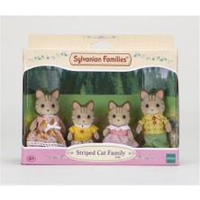 Sylvanian Families Çizgili Kedi Ailesi 5180