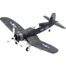 Simülasyon 1/48 Ikinci Dünya Savaşı F4U Fighter Monte Uçak Uçak Modeli Kiti Koyu Gri(Yurt Dışından)