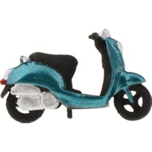 1:64 Model Mini Plastik Scooter Düzeni Senaryo Modeli Matchbox Mavi Için