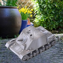 4d Harç Modeli Kiti Eğitim Oyuncak Zırh Tankı Için Xmas Hediye Masa Üstü Gri