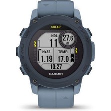 Garmin Descent G1 Solar Dalış Saati - Hurricane Mavi
