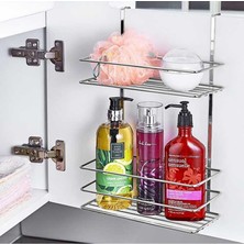 Suntel Banyo ve Mutfak Aksesuarları Suntel 2 Katlı Askılı Dolap Içi Organizer SA003