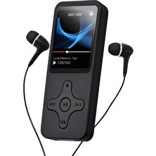Taşınabilir Mp4 Çalar Mp3 Müzik Çalar Kulaklıklı LCD