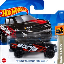 Hot Wheels Tekli Araba '19 Chevy Silverado Trail Boss Lt HCT49