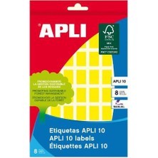 Apli Apli 12X18 Sarı 2750 Poşet Etiket