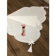 İpekçe Linen Kumaş Püsküllü Runner