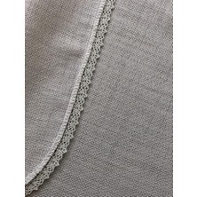 İpekçe Işlemelik Linen Kumaş Ucu Püsküllü