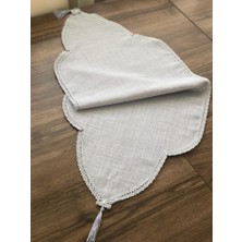 İpekçe Işlemelik Linen Kumaş Ucu Püsküllü