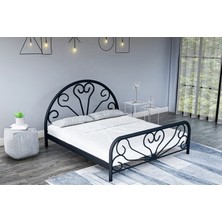 Metalia Gm 300 Baby Siyah Çift Kişilik Metal Karyola 160X200