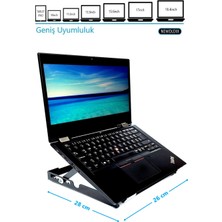 Newolexx Tüm Modellere Uygun Metal Laptop Standı Notebook Soğutucu Yükseltici Altlık