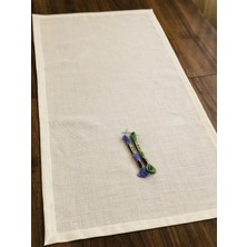 İpekçe Işlemelik Linen Kumaş Runner