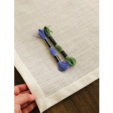 İpekçe Işlemelik Linen Kumaş Runner