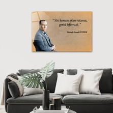Decorita Cam Tablo | Atatürk Serisi | 27 | 40cm x 60cm
