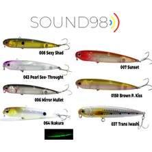 Fujın SOUND98 9,8cm 10,6gr Su Üstü Maket Balık