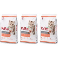 Reflex Tavuklu & Pirinçli Yavru Kedi Maması 2 kg x 3 Adet