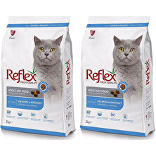 Reflex Balıklı Yetişkin Kedi Maması 2 kg x 2 Adet