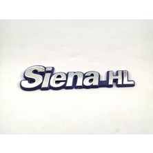 Behin Dizayn FIAT Siena HL Bagaj Yazısı Yapıştırma