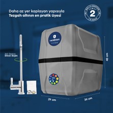 H-MAX Reverse Osmosis System 13 Aşama 9 Litre Çelik Tanklı 80 Gpd Membranlı Su Arıtma Cihazı