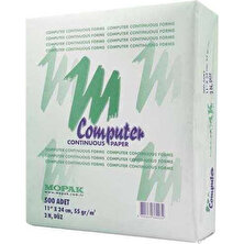 Mopak 11" x 38 cm 55 G/m2 1. Hamur 2 Nüsha 2 x 500 Takım Set