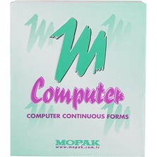 Mopak 11" x 38 cm 55 G/m2 1. Hamur 2 Nüsha 2 x 500 Takım Set