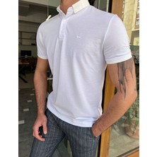 Sardınelli Polo Yaka Slim Fit Pamuk T-Shirt