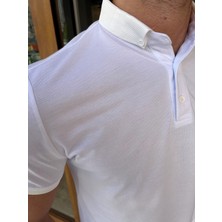 Sardınelli Polo Yaka Slim Fit Pamuk T-Shirt