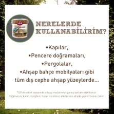 Ünlü Protect Aqua Su Bazlı Dış Cephe Vernik 5 Lt