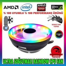 Life Teknoloji Snowman M105 Rainbow Ledli Universal Cpu Fan Amd /intel