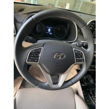 Çmk Hyundai Tucson 2015-2018 Direksyon Kaplama Silver Abs