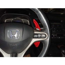 Çmk Honda Civic 2006-2011 Paddle Shift Kırmızı (F1 Vites Pedal Kulakçığı)