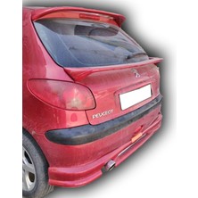 Trs Peugeot 206 Cam Altı Spoiler Boyasız