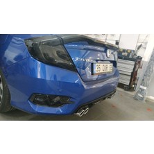 Çmk Honda Civic Fc5 2016-2020 Ritim Dizayn Arka Sis Ledi Smoke