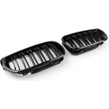 Çmk Bmw E46 02-04 Çift Çizgi M Panjur Böbrek