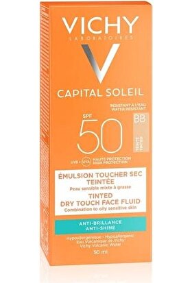 Vichy Ideal Soleil Spf50+ Mattifying Face Fluid Dry Touch 50ml
