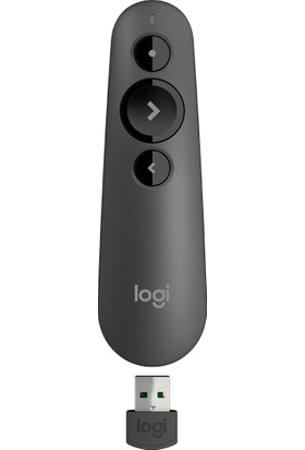 Logitech R500 Kablosuz Lazer Sunum Kumandası - Siyah